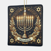 Hanukkah Ceramic Ornament (Links)