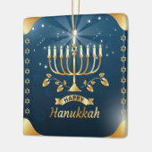 Hanukkah Ceramic Ornament (Links)