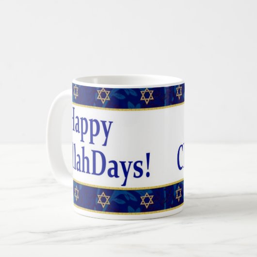 Hanukkah Challahdays-Mok Koffiemok (Voorkant links)