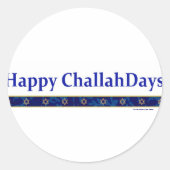 Hanukkah ChallahDays Stickers (Voorkant)