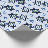Hanukkah, Chanukah, Bar, Bat Mitzvah Star van Davi Cadeaupapier (Hoek)