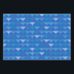 Hanukkah Chanukah Chanukkiah Menorah Pattern Blue Inpakpapier Vel<br><div class="desc">Hanukkah Chanukah Chanukkiah Menorah Pattern Wrapping Paper. Ideaal voor de joodse feestdagen en voor het vieren van het lichtfestival.</div>