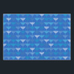Hanukkah Chanukah Chanukkiah Menorah Pattern Blue Inpakpapier Vel<br><div class="desc">Hanukkah Chanukah Chanukkiah Menorah Pattern Wrapping Paper. Ideaal voor de joodse feestdagen en voor het vieren van het lichtfestival.</div>