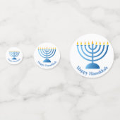 Hanukkah Chanukah Design Table Table Confetti (Voorkanten)