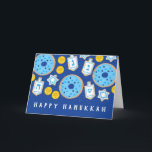 Hanukkah Chanukah Dessert Donuts Koekjes Kaart<br><div class="desc">Copyright Cindy Bendel</div>