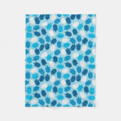 Hanukkah Chanukah Driedel Pattern Fleece Deken (Voorkant)