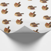 Hanukkah Chanukah Hanukah Hannukah Dreidels Cadeaupapier (Hoek)