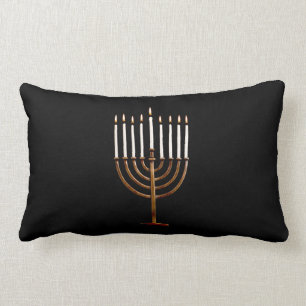 Hanukkah Chanukah Hanukah Hannukah Menorah Candles Kussen