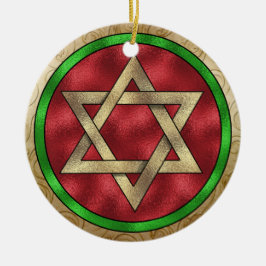 Hanukkah - Chanukah Ster van David Ornament