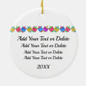 Hanukkah - Chanukah Ster van David Ornament (Achterkant)