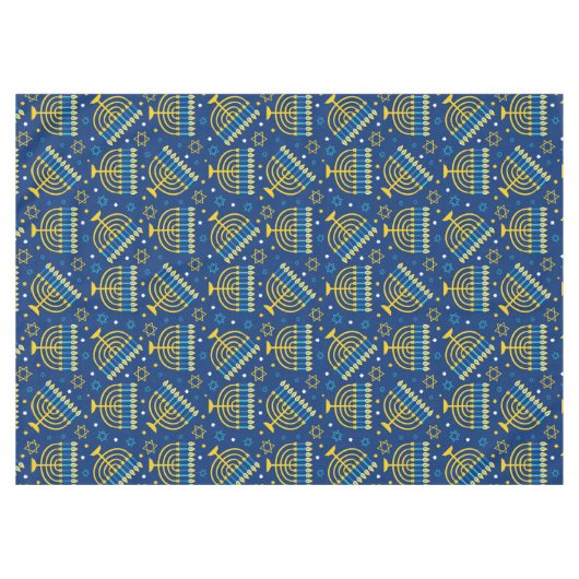 Hanukkah - Chanukah Tablecover Tablecloth Tafelkleed (Voorkant (Horizontaal))