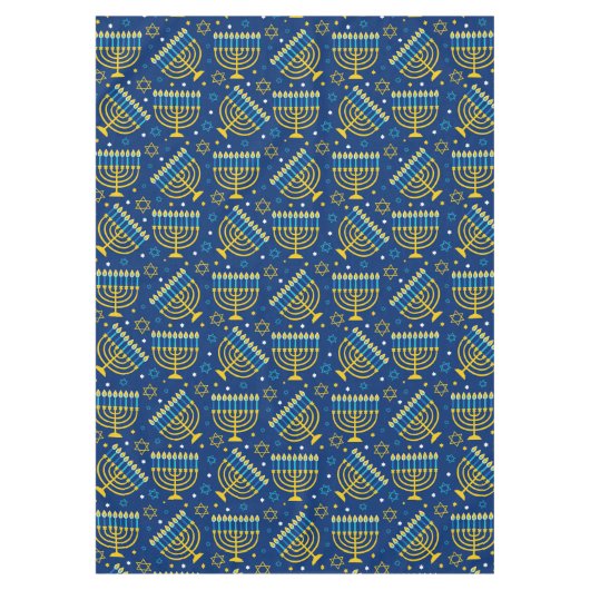 Hanukkah - Chanukah Tablecover Tablecloth Tafelkleed (Voorkant)