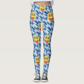 Hanukkah Chanukkah Emoji leggings (Voorkant)