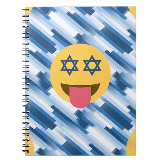 hanukkah chanukkah emoji notitieboek (Voorkant)
