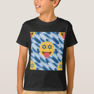 hanukkah chanukkah emoji t-shirt