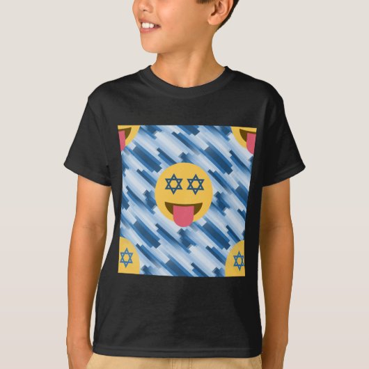 hanukkah chanukkah emoji t-shirt (Voorkant)