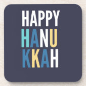 Hanukkah Characters Bier Onderzetter (Voorkant)