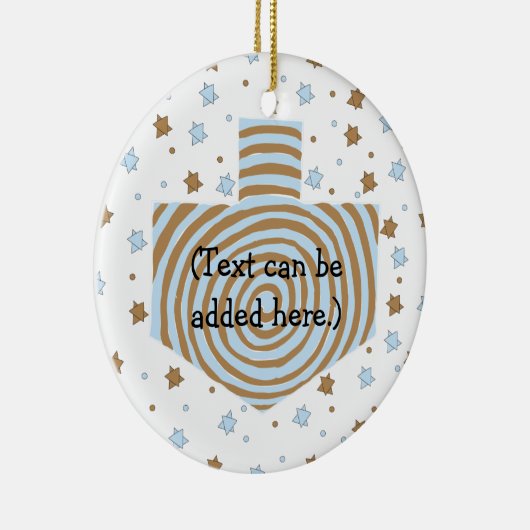 Hanukkah Circle Ornament (Rechts)