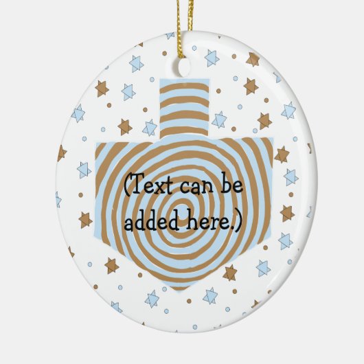 Hanukkah Circle Ornament (Links)