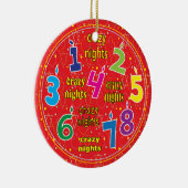 Hanukkah Circle Ornament (Rechts)