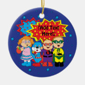 Hanukkah Cirkel Ornament (Voorkant)