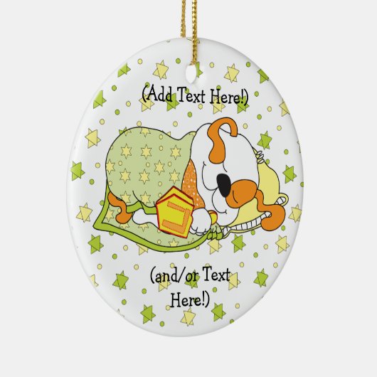 Hanukkah Cirkel Ornament (Rechts)