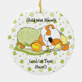 Hanukkah Cirkel Ornament (Achterkant)