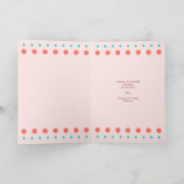 Hanukkah Collage Cool Childs Naam Vakantie Feestdagen Kaart (Binnen)