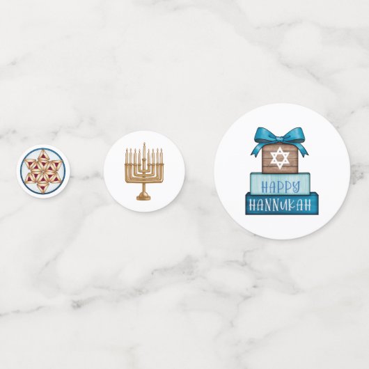 Hanukkah Confetti (Voorkanten)