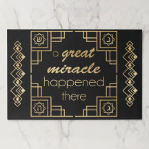 Hanukkah daar gebeurde een geweldig wonder