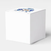 Hanukkah Dancing Dreidels en Jelly Doughnuts Bedankdoosjes (Voorkant Zijde)