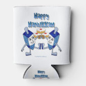 Hanukkah Dancing Dreidels en Jelly Doughnuts Blikjeskoeler (Voorkant)