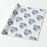 Hanukkah Dancing Dreidels en Jelly Doughnuts Cadeaupapier<br><div class="desc">Je bekijkt de Lee Hiller-fotografie en het Design-Collectie van Home and Kantoor Decor,  Apparel,  Gifts en Collectibles. De Design zijn onder meer Lee Hiller Photography en Mixed Media Digital Art Collectie. Je kunt haar Natuur fotografie uitzichten op http://HikeOurPlanet.com/ en haar wandelende blog volgen in Hot Springs National Park.</div>