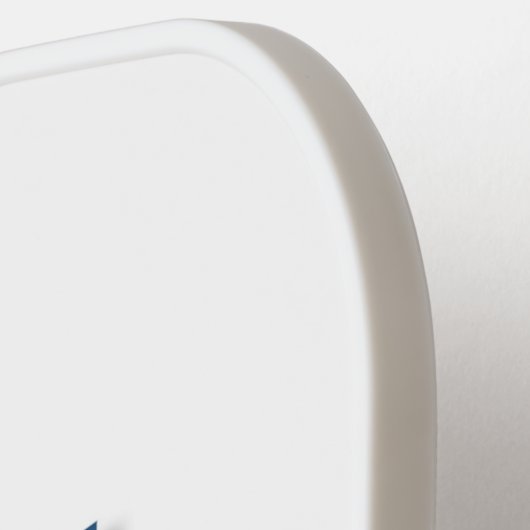 Hanukkah Dancing Dreidels en Jelly Doughnuts Pickleball Paddle (Links Detail)