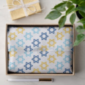 Hanukkah diagonale Davidster Tissuepapier (Geschenk)