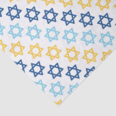 Hanukkah diagonale Davidster Tissuepapier (Detail)