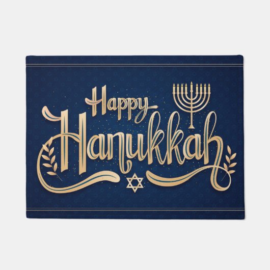 Hanukkah Doormat Deurmat (Voorkant)
