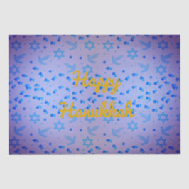 HANUKKAH Dove Tissue Paper personaliseren Tissuepapier