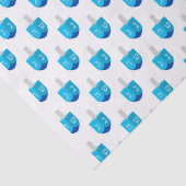 Hanukkah-draaitol  tissuepapier (Detail)
