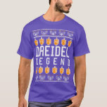 Hanukkah  Dreidel Champion Funny Jewish Hol T-shirt<br><div class="desc">Hanukkah  Dreidel Champion Funny Jewish Holiday .</div>