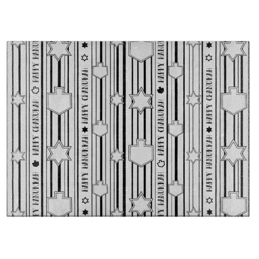 Hanukkah Dreidel Deco Snijplank (Voorkant)