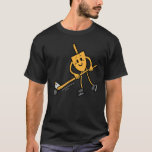Hanukkah Dreidel Ice Hockey Chanukah Joodse Mannen T-shirt<br><div class="desc">Chanoeka Dreidel IJshockey Chanoeka Joodse Mannen Jongens Kinder.</div>