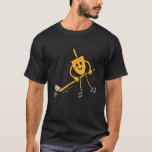 Hanukkah Dreidel Ice Hockey Chanukah Joodse Mannen T-shirt<br><div class="desc">Chanoeka Dreidel IJshockey Chanoeka Joodse Mannen Jongens.</div>
