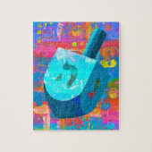 Hanukkah Dreidel Legpuzzel (Verticaal)