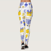 hanukkah dreidel menorah leggings (Achterkant)