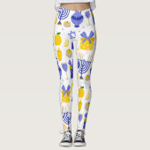 hanukkah dreidel menorah leggings (Voorkant)