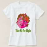 HANUKKAH DREIDEL NEEM ME VOOR EEN SPIN GIFT T-SHIRT<br><div class="desc">DRAAG DIT COLORFUL HANUKAH DREIDEL SHIRT "NEEM ME VOOR EEN SPIN" OM IN DE CHANUKAH-SPIRIT TE KRIJGEN.</div>
