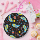 Hanukkah Dreidel Paisley Design Papieren Bordje (Feest)