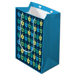 Hanukkah Dreidel Party Medium Gift Bag Medium Cadeauzakje
