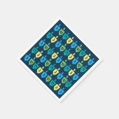 Hanukkah Dreidel Party Napkins Servet (Hoek)